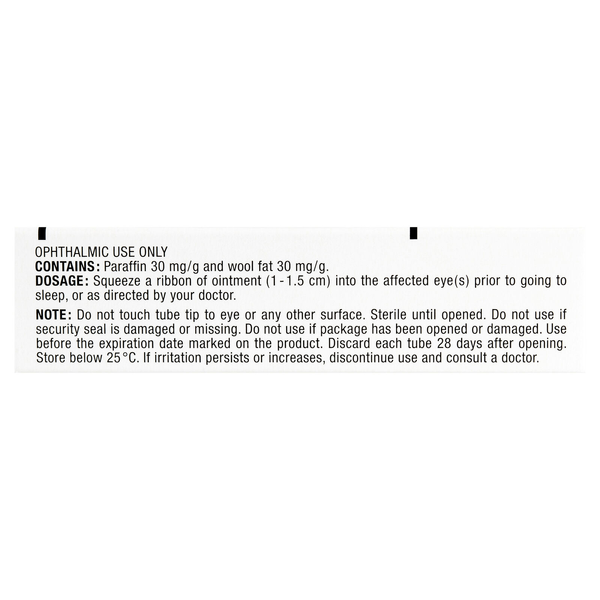 Poly Visc Lubricating Eye Ointment Twin Pack 2 x 3.5g