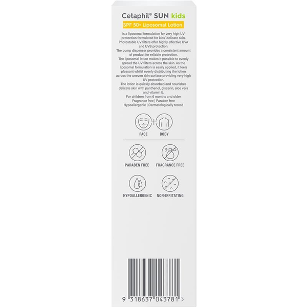Cetaphil Sun Kids Liposomal Lotion SPF50+ 150ml