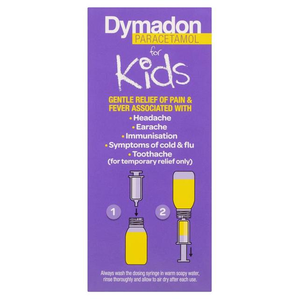 Dymadon For Kids 2 to 12 Years Orange 200ml Suspension