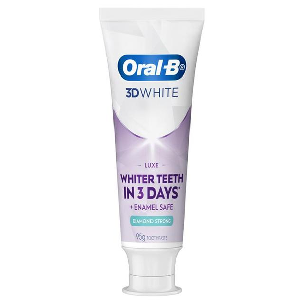 Oral B 3D White Luxe Diamond Strong Toothpaste 95g