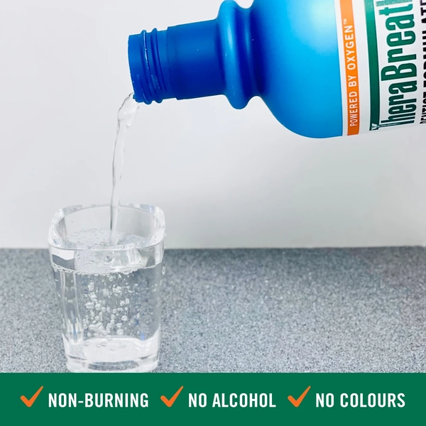 TheraBreath Fresh Breath Oral Rinse Icy Mint 473ml
