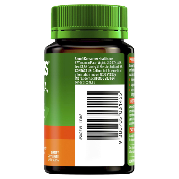 Cenovis Echinacea, Garlic, Zinc + C 60 Tablets