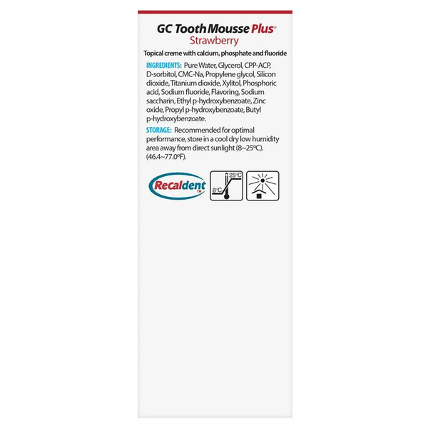 Gc Tooth Mousse Plus Strawberry 40g