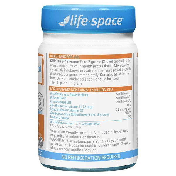 Life-Space Children's Immune Support Probiotic 3-12 Years Powder 60g