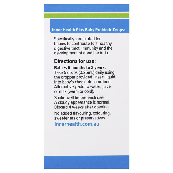 Inner Health Plus Baby Probiotic Drops 8ml