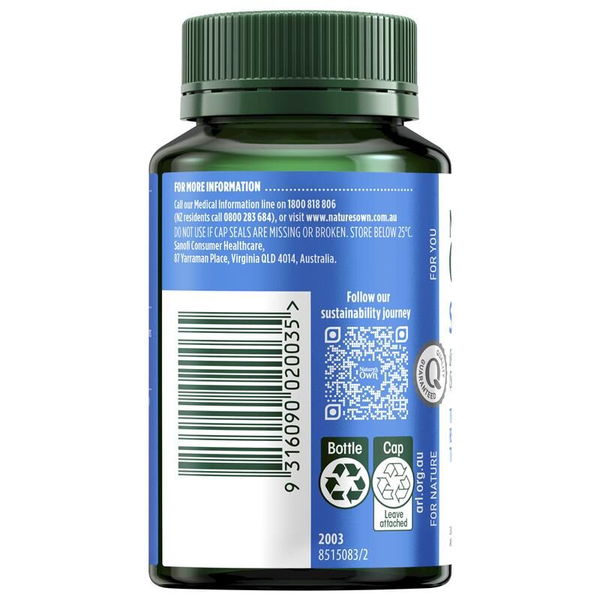 Nature's Own Slippery Elm 60 Capsules
