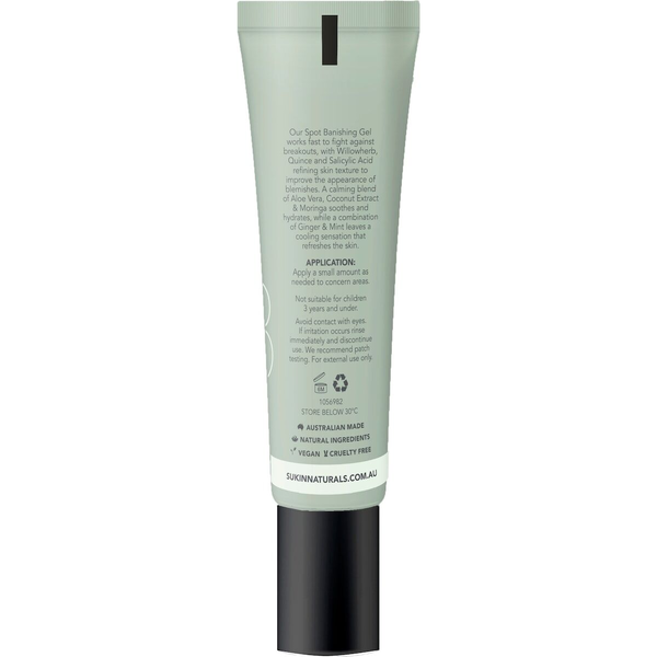 Sukin Blemish Control Spot Banishing Gel 15ml