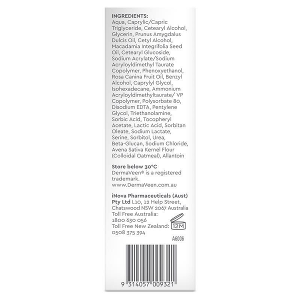 DermaVeen Hydrating Facial Moisturiser 75ml