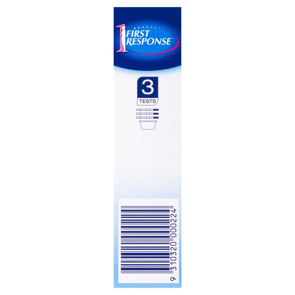 First Response Dip & Read Pregnancy Test - 3 Tests