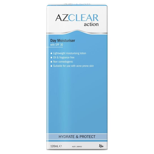 Ego Azclear Action Day Moisturiser SPF30 120ml