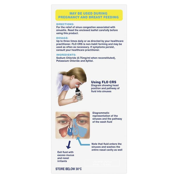 Flo CRS Starter Kit Bottle + 4 Sachets