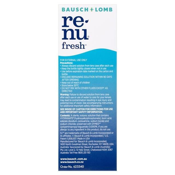 Bausch + Lomb Renu Fresh Multi-Purpose 120ml