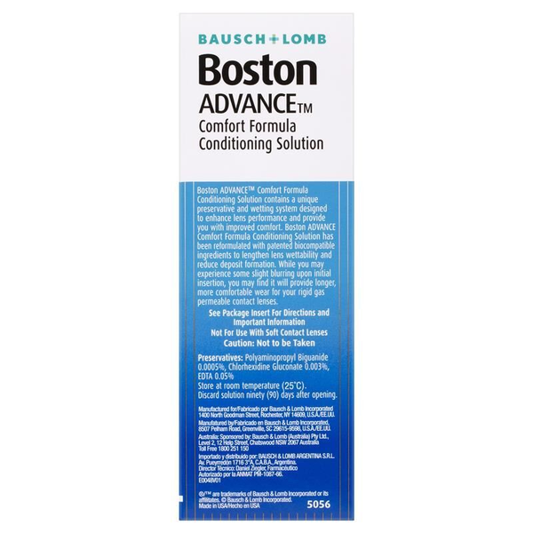Bausch + Lomb Boston Advance Conditioning Solution 120ml