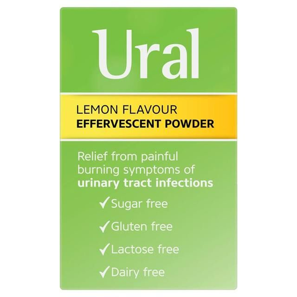 Ural Lemon Flavour Effervescent 28 Sachets