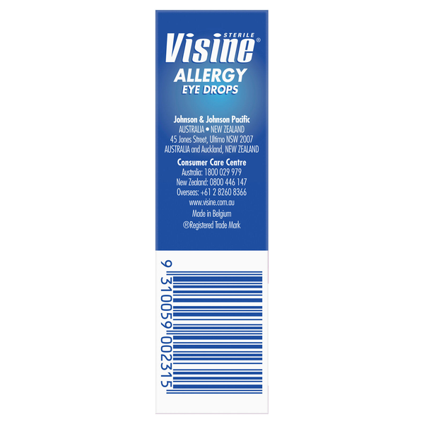 Visine Allergy Eye Drops 15ml