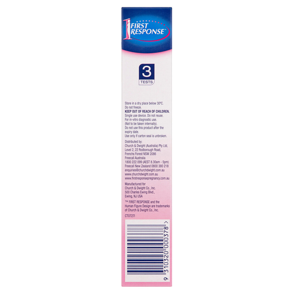 First Response Early Result In-Stream Pregnancy Test - 3 Tests