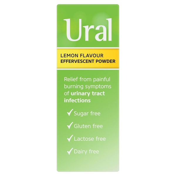 Ural Lemon Flavour Effervescent 8 Sachets
