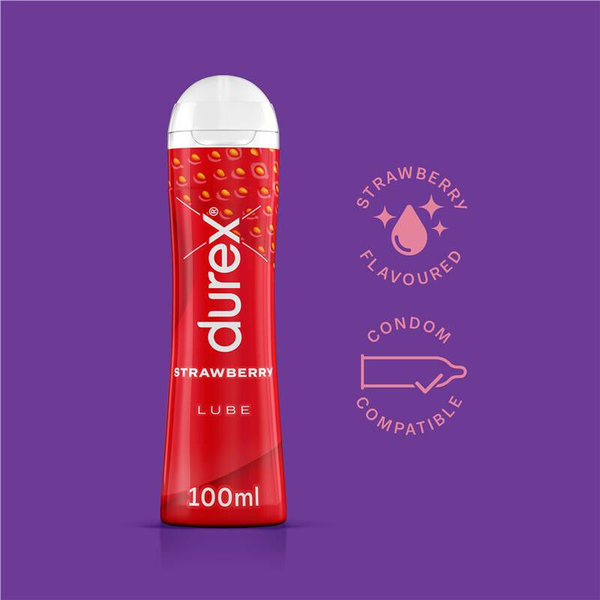 Durex Strawberry Lube 100ml Lubricant