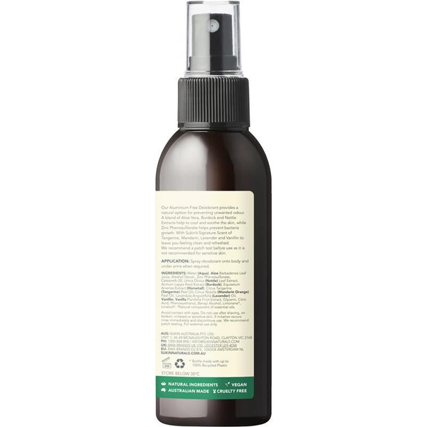 Sukin Signature Natural Deodorant 125ml