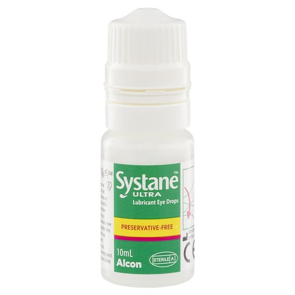 Systane Ultra Lubricant Preservative Free Eye Drops 10ml