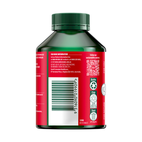 Nature's Own Glucosamine Sulfate With Chondroitin 200 Tablets