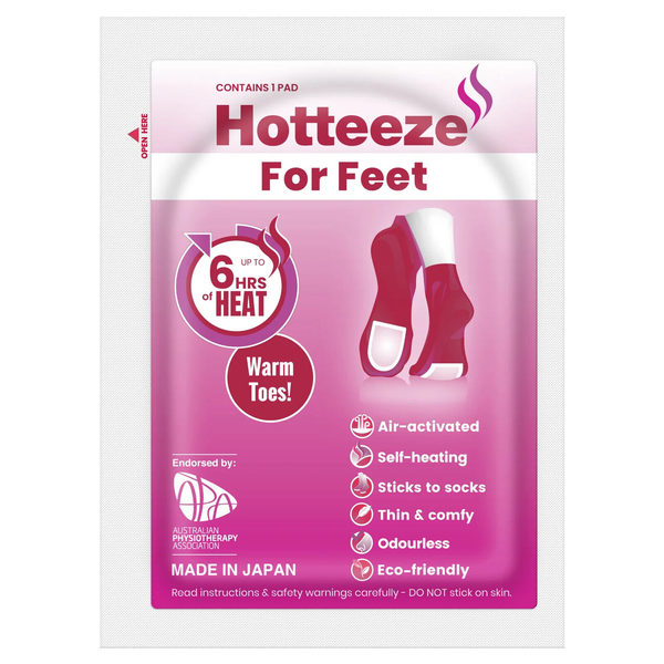 Hotteeze Feet Warmers 5 Pairs