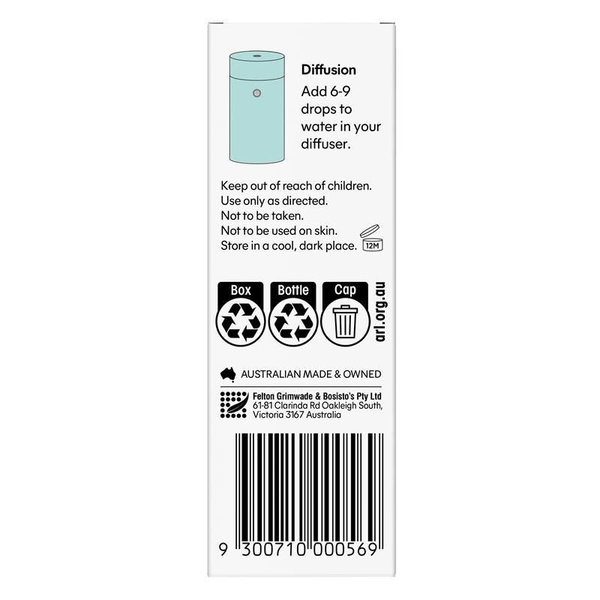 Bosisto's Native Bondi Diffuser Oil 10ml