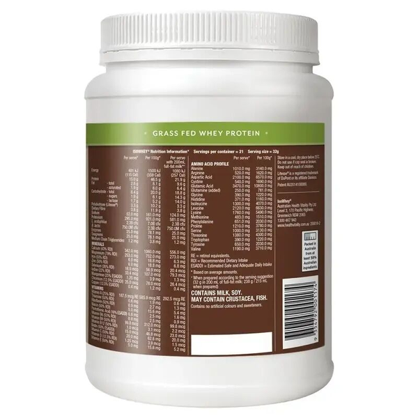 Isowhey Weight Management 672g Ivory Coast Chocolate