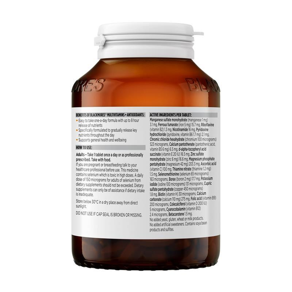 Blackmores Multivitamins + Antioxidants 180 Tablets