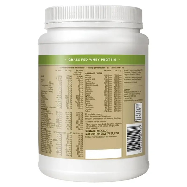 Isowhey Weight Management 672g Madagascan Vanilla