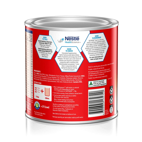 Sustagen Sport 900g Vanilla Flavour
