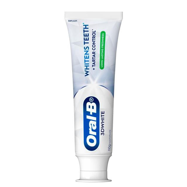 Oral B 3D White Long Lasting Freshness Toothpaste 110g