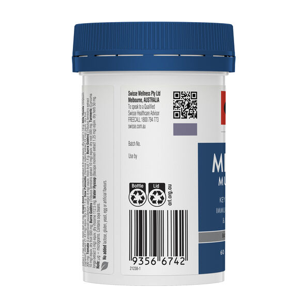 Swisse Ultivite Men's 50+ Multivitamin 60 Tablets