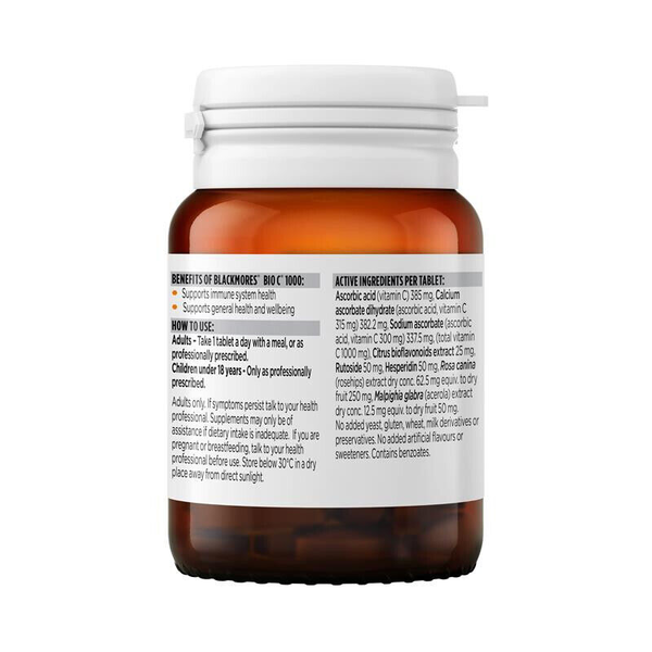 Blackmores Bio C 1000 31 Tablets