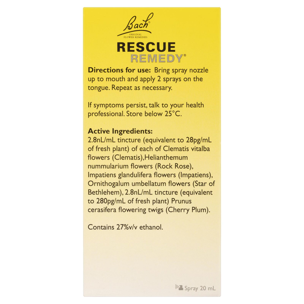 Bach Rescue Remedy Spray 20ml