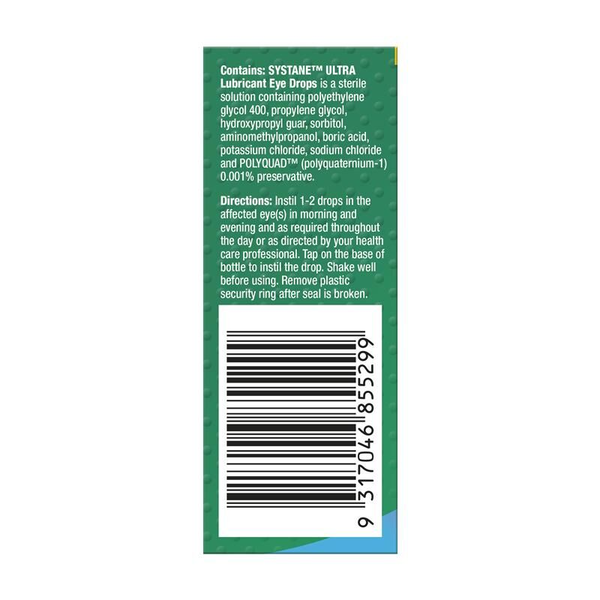 Systane Ultra Lubricant Eye Drops 10ml