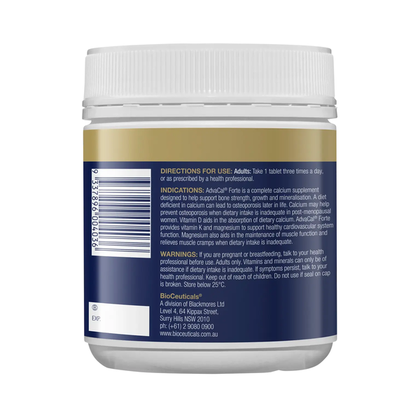 BioCeuticals AdvaCal Forte 180 Tablets