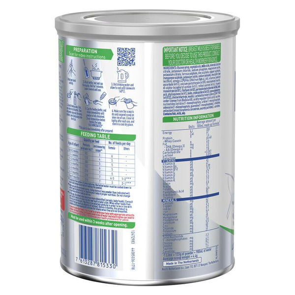 Nan ExpertPro Lactose Intolerance Premium Infant Formula 400g From Birth