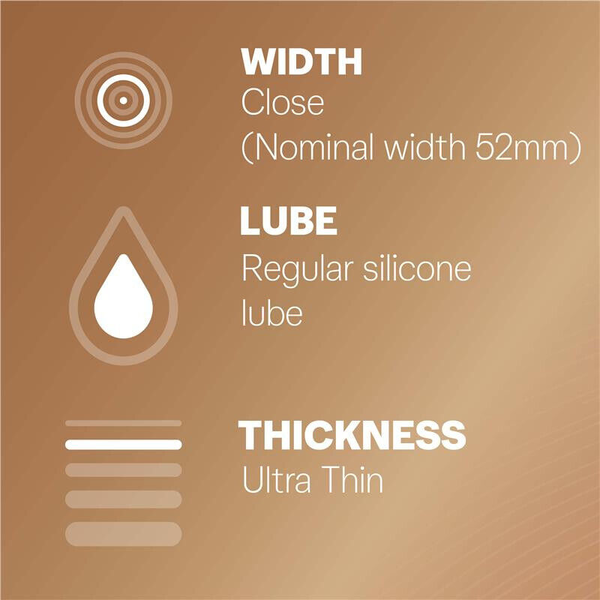Durex Invisible Close Fit 10 Condoms
