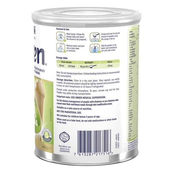 Nutren Diabetes 440g