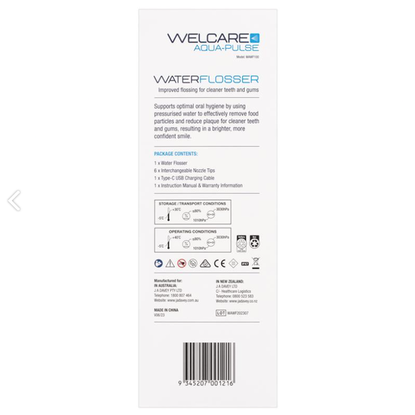 Welcare Aqua-Pulse Water Flosser WAWF100
