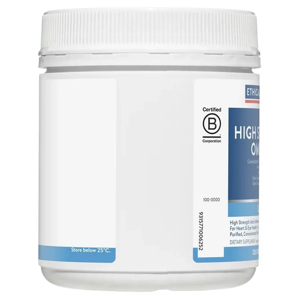 Ethical Nutrients High Strength Omega-3 120 Soft Capsules
