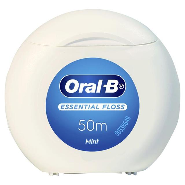 Oral B Essential Floss Waxed Mint 50m