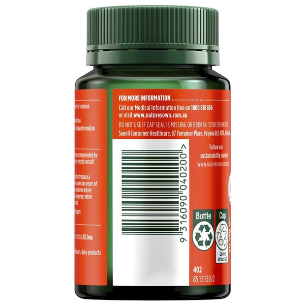 Nature's Own Zinc + C Chewable 60 Tablets