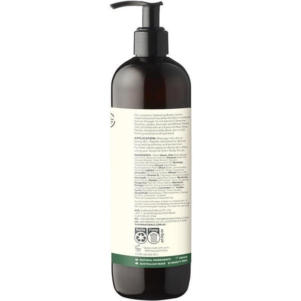Sukin Signature Hydrating Body Lotion 500ml