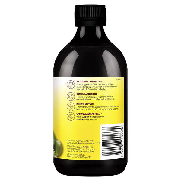 Comvita Olive Leaf Extract Mixed Berry Flavoured 500ml