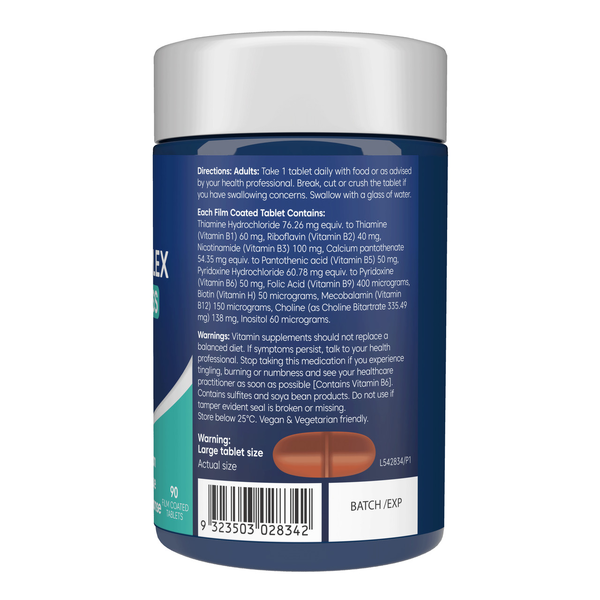 Bioglan Vitamin B1 250mg Energy & Heart 75 Tablets