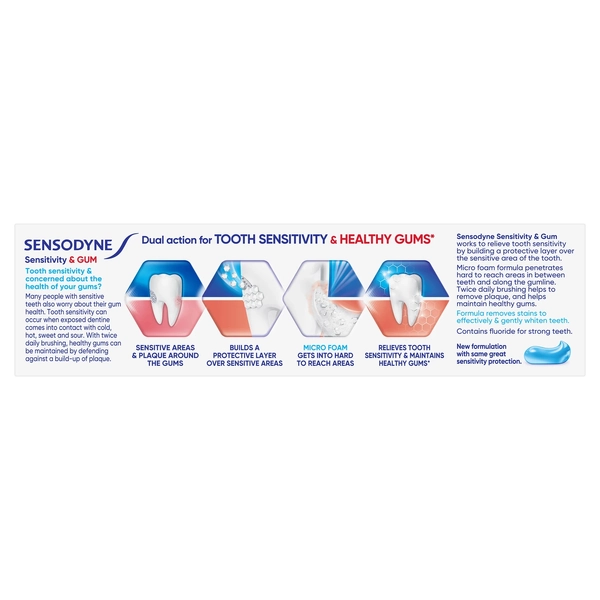 Sensodyne Sensitivity & Gum Whitening Toothpaste 100g