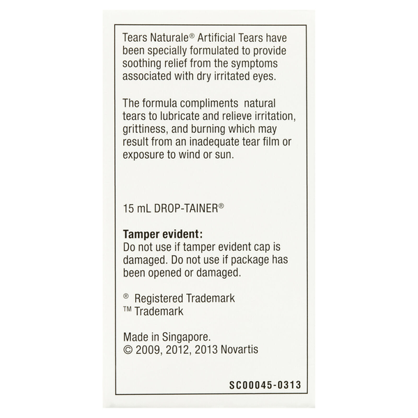 Tears Naturale 15ml