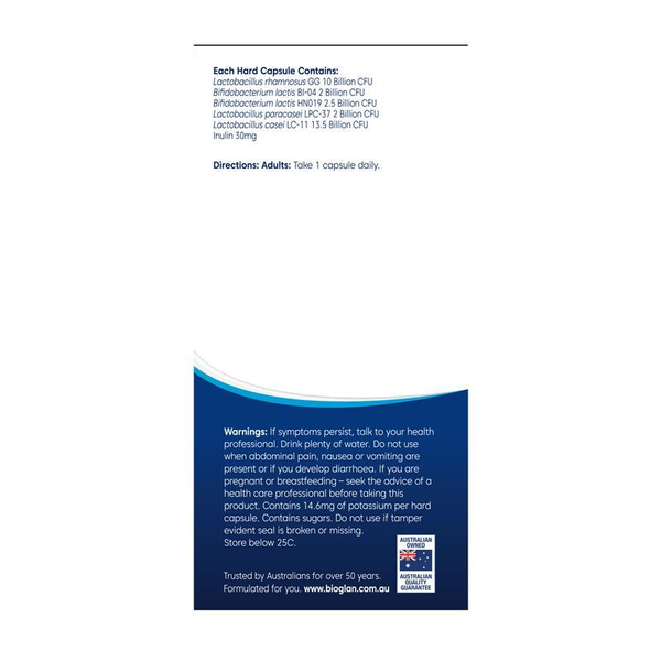 Bioglan Platinum Probiotic 30 Billion 120 Capsules